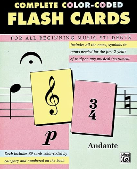 Alfred's Color-Coded Music Flashcards