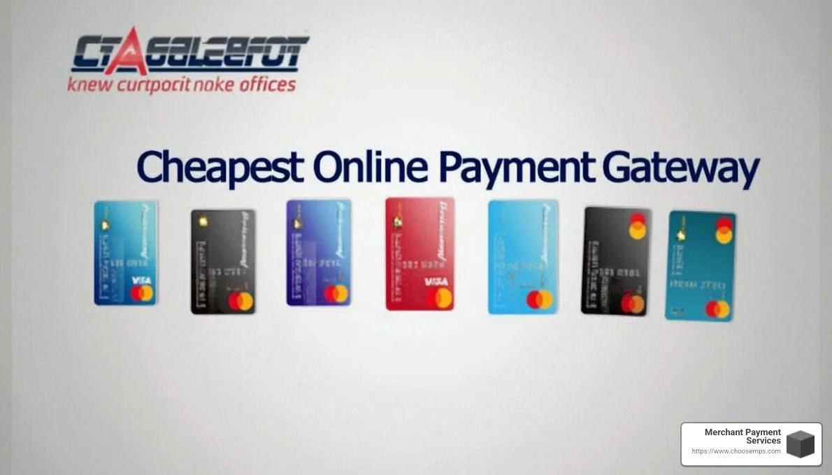 Budget-Friendly Gateways: Cheapest Online Payment Solutions