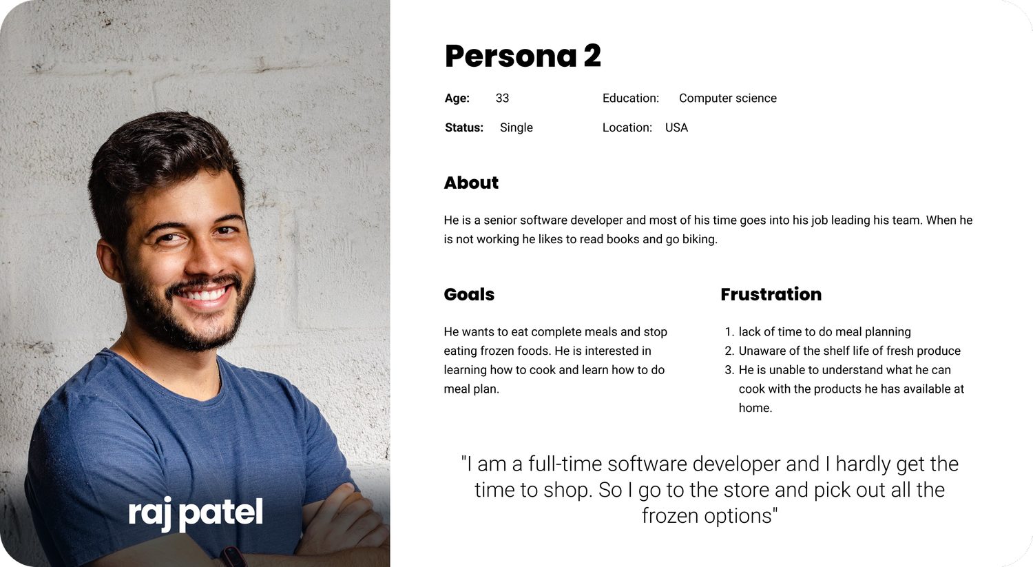 User persona 2