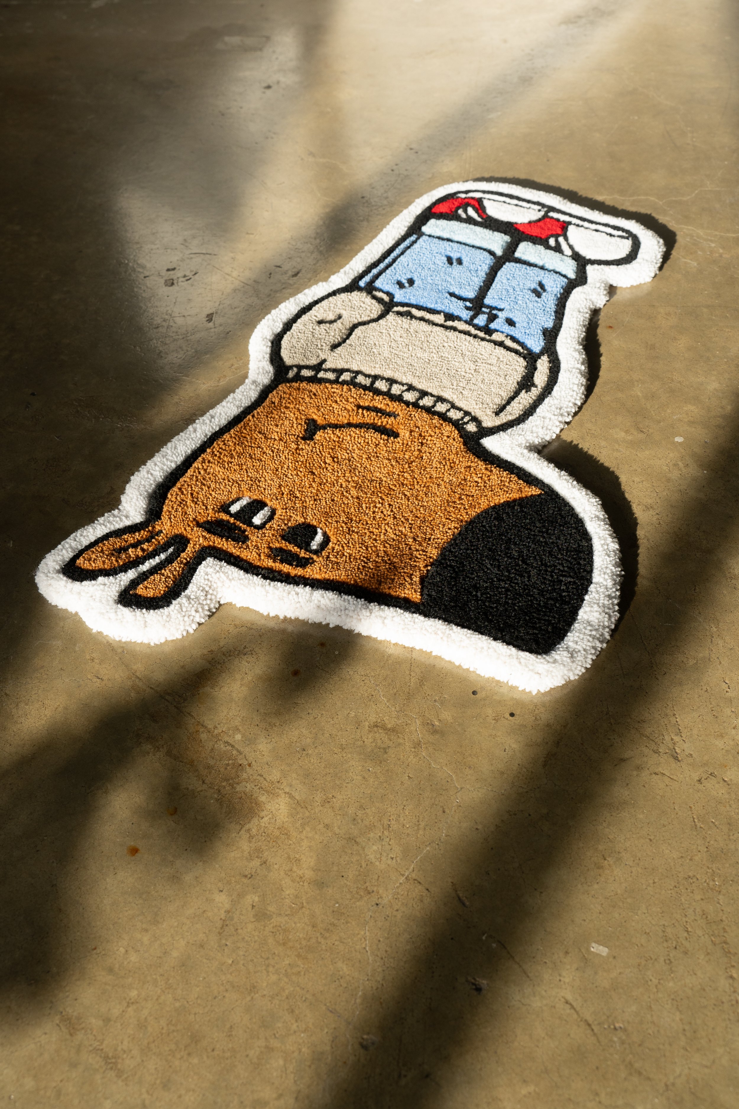 Alfombra Chillguy Personalizada - Hecha a Mano con Técnica de Tufting