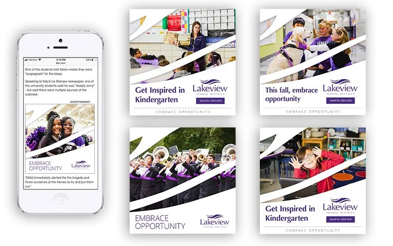 Lakeview Enrollment 2023-24 Social Media