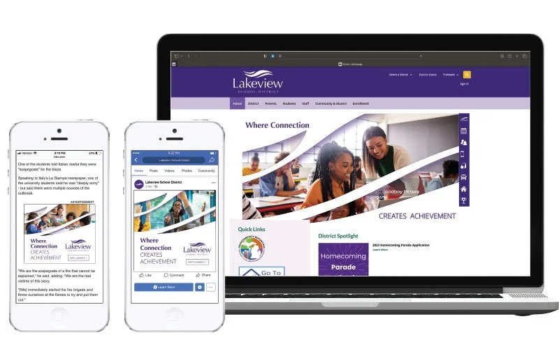 Lakeview Enrollment 2023-24 Digital Advertising