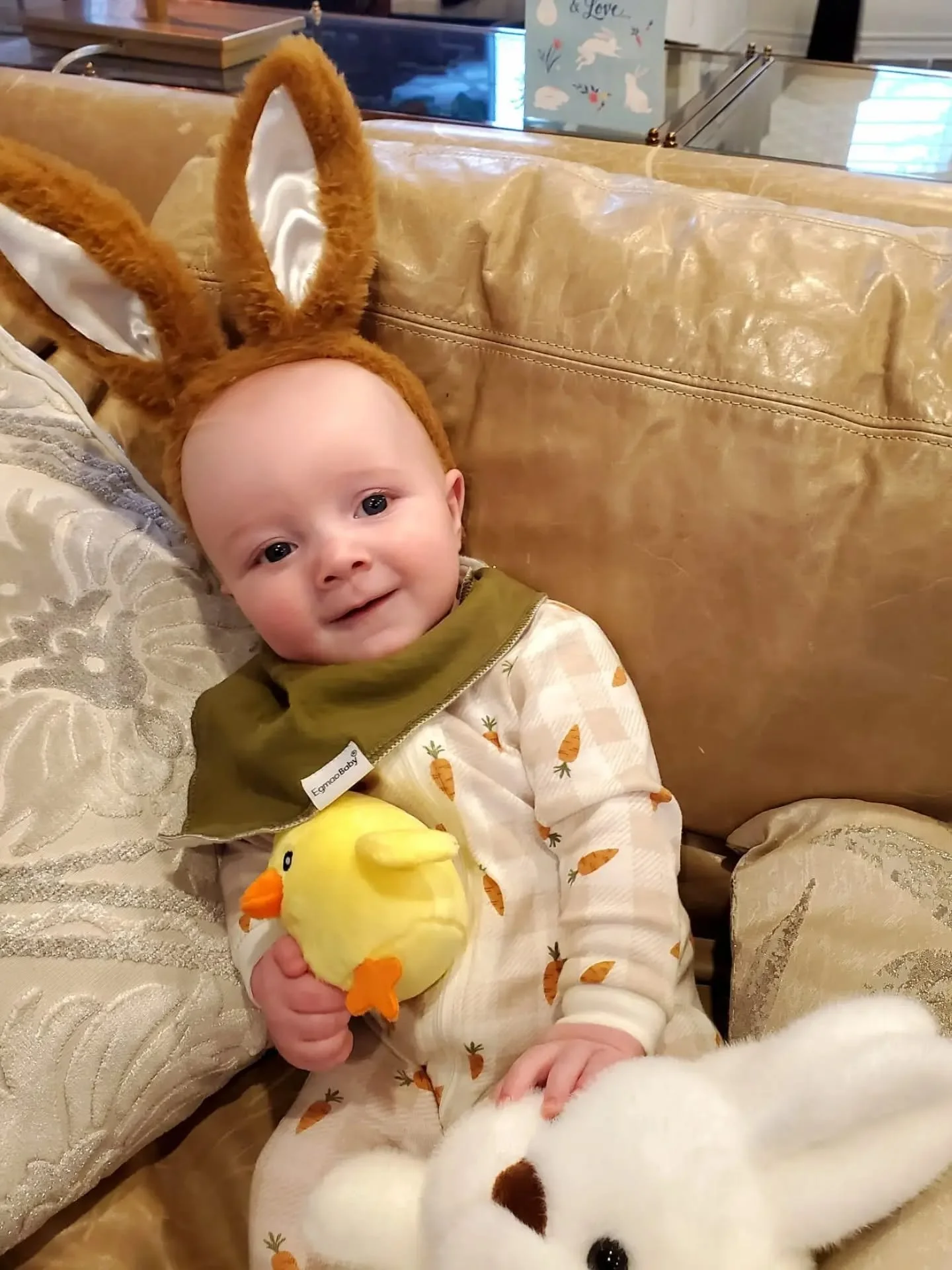 From our bunnies to yours... happy 1st Sunday after the first full moon after Spring Equinox - also known as Easter. 🐣🐇🌷✨️