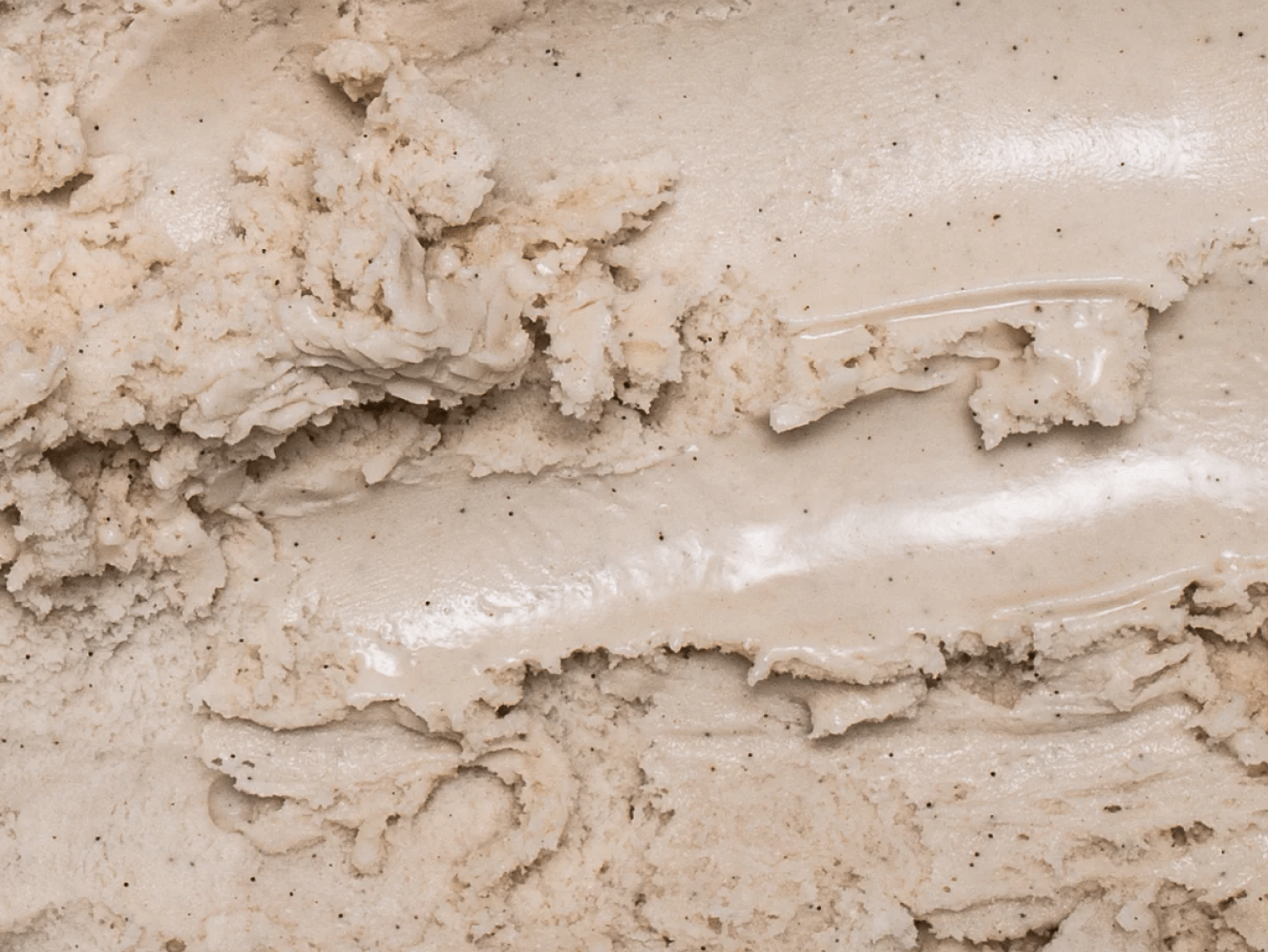 Detail of Craig's Vegan Non-Dairy Frozen Dessert texture