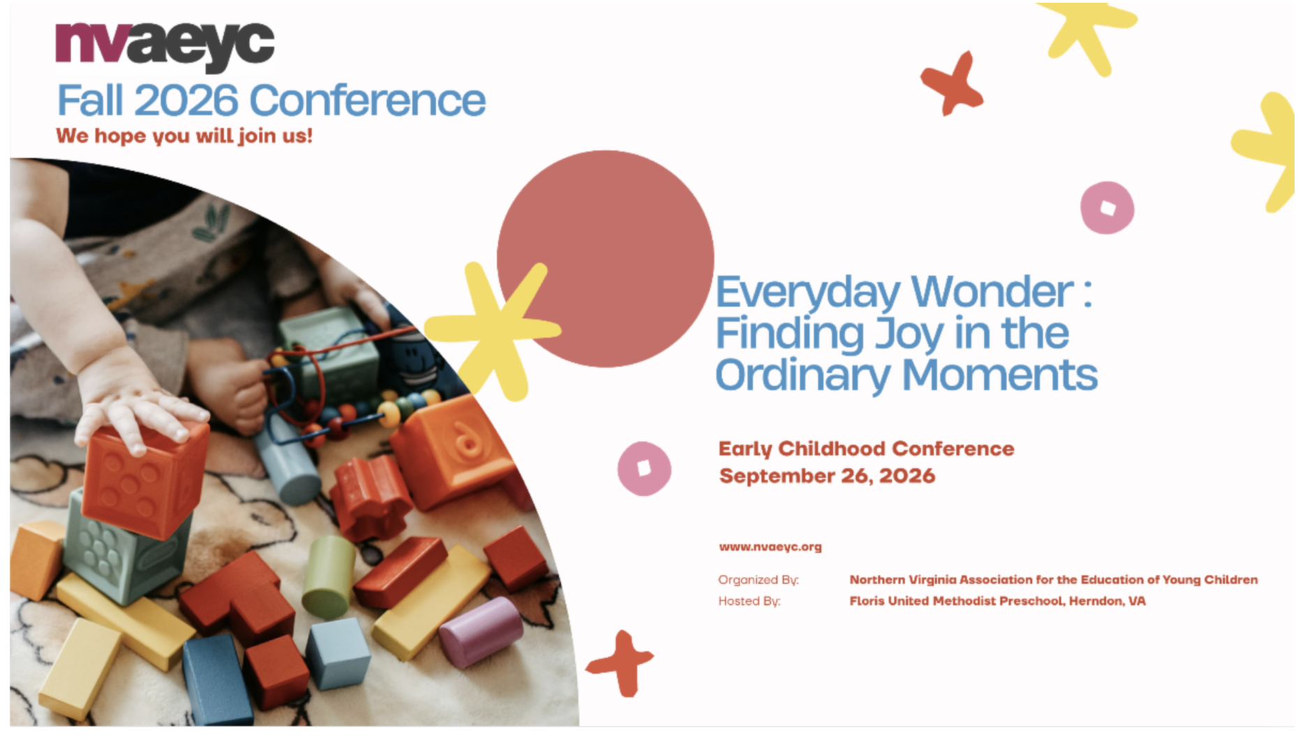 NVAEYC Fall 2026 Conference: Everyday Wonder: Finding the Joy in the Ordinary