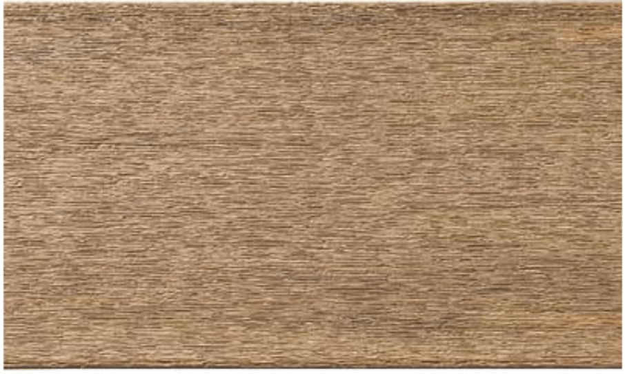 Textured brown composite decking