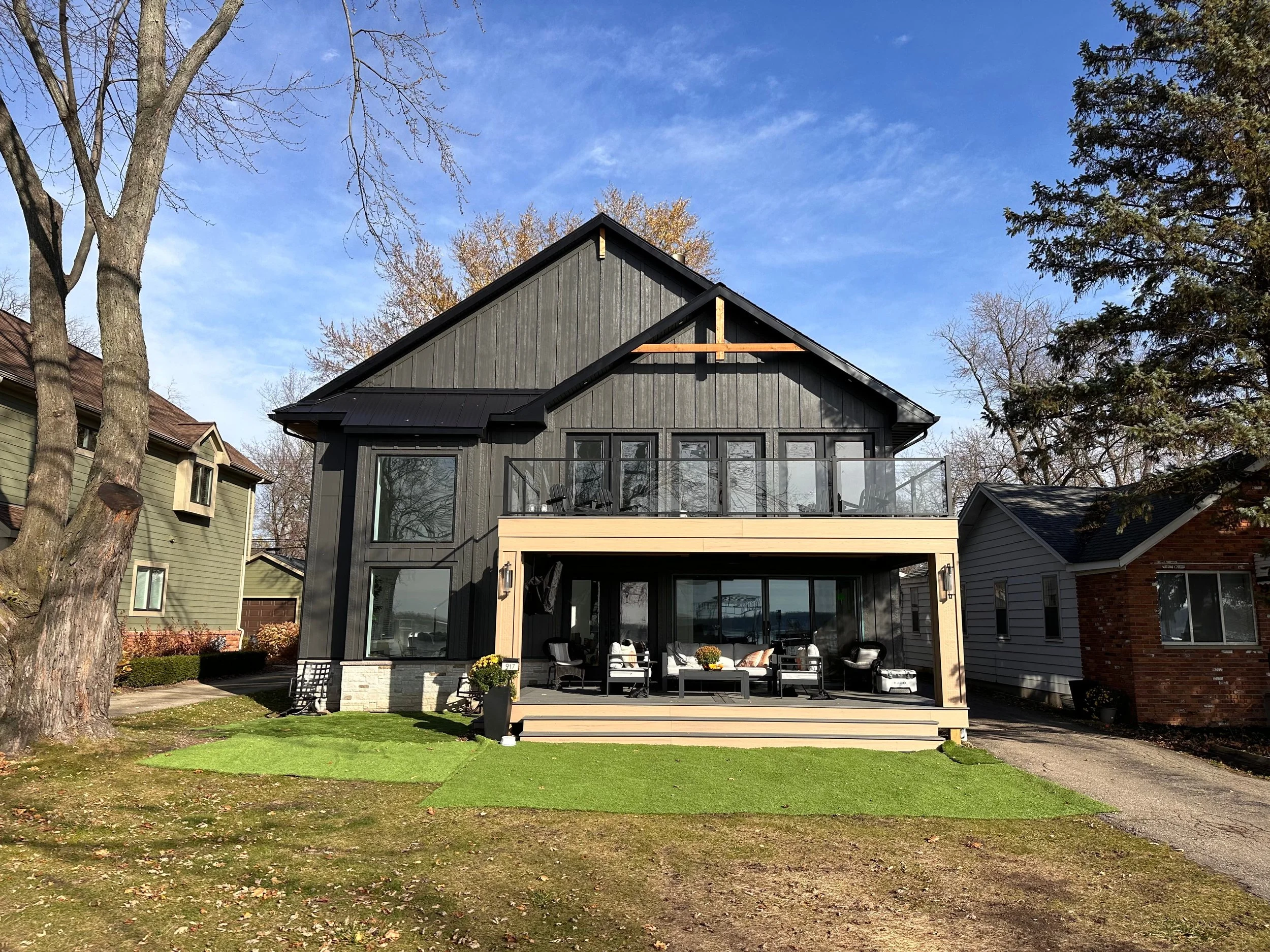 new siding installation built with allied