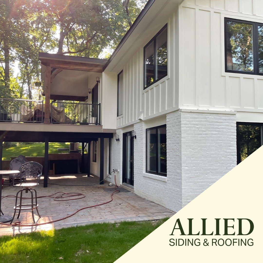 James Hardie Board and Batten siding. Visit our website to get started:
https://www.buildwithallied.com/ 

#JamesHardieSiding #compositedeck #dreamhome
