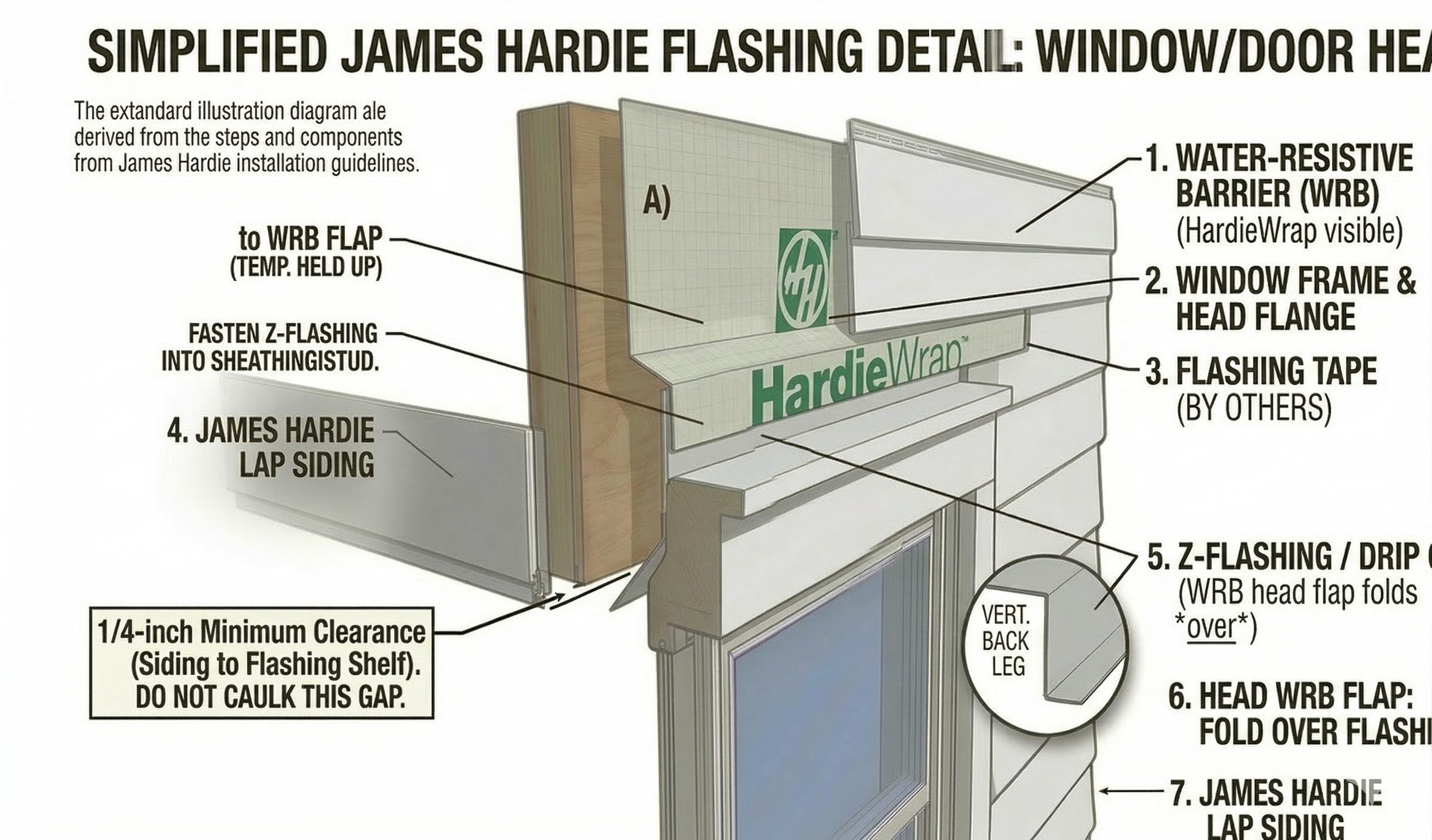 detailed step-by-step instructions on how to install james hardie siding