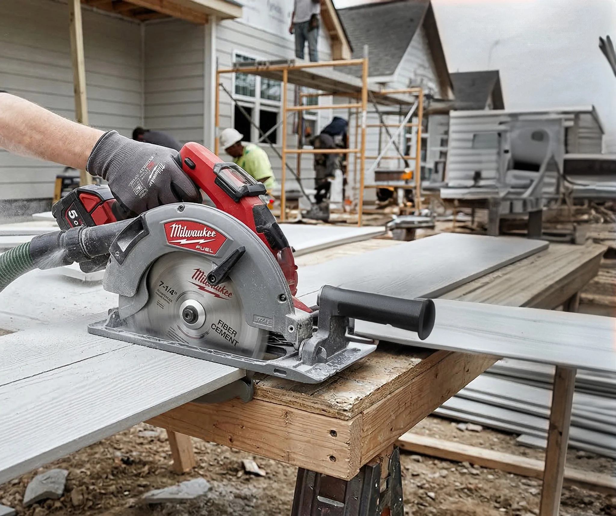 circular saw is an essential tool for fiber cement installation
