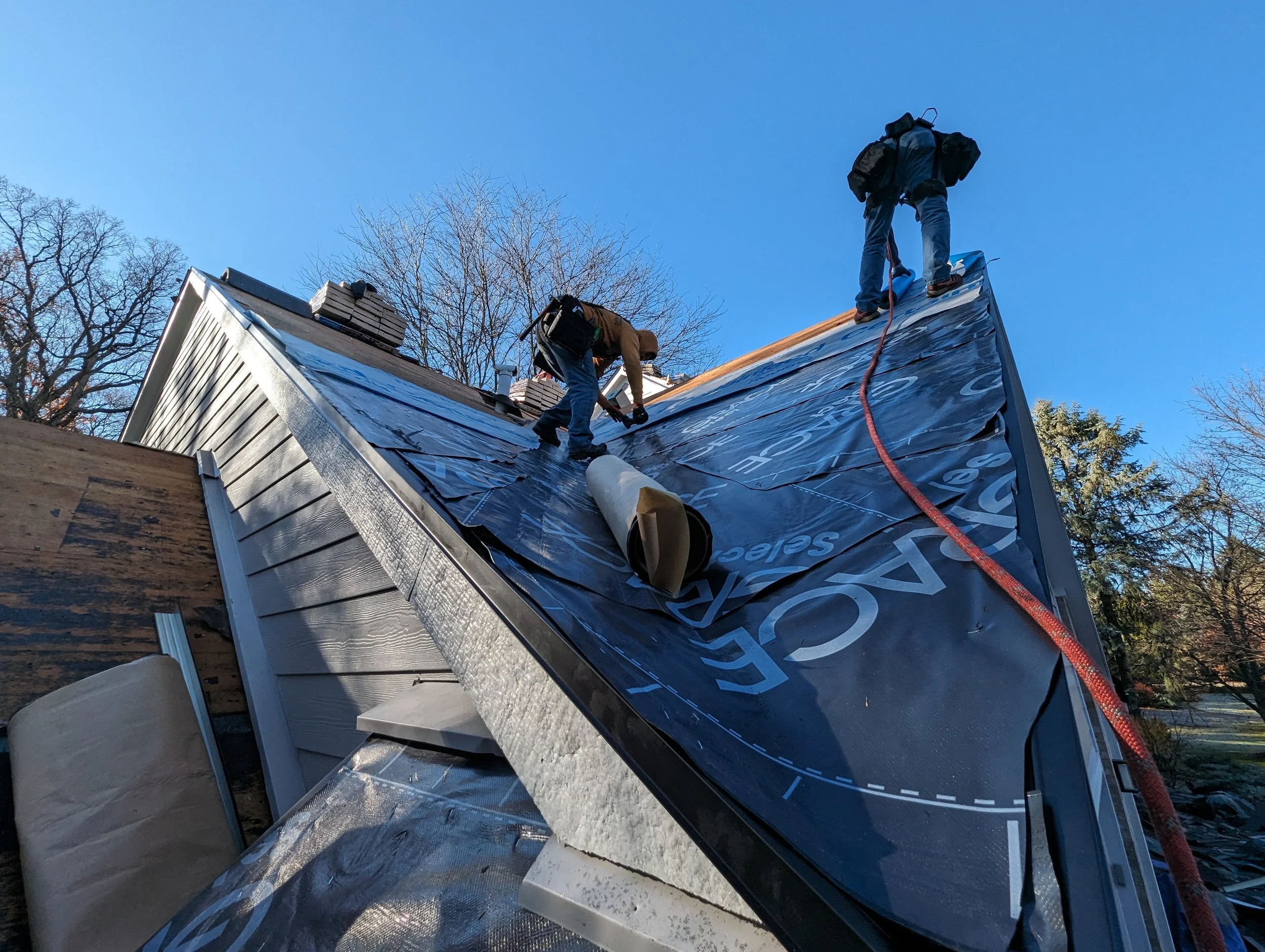 Residential roofing services