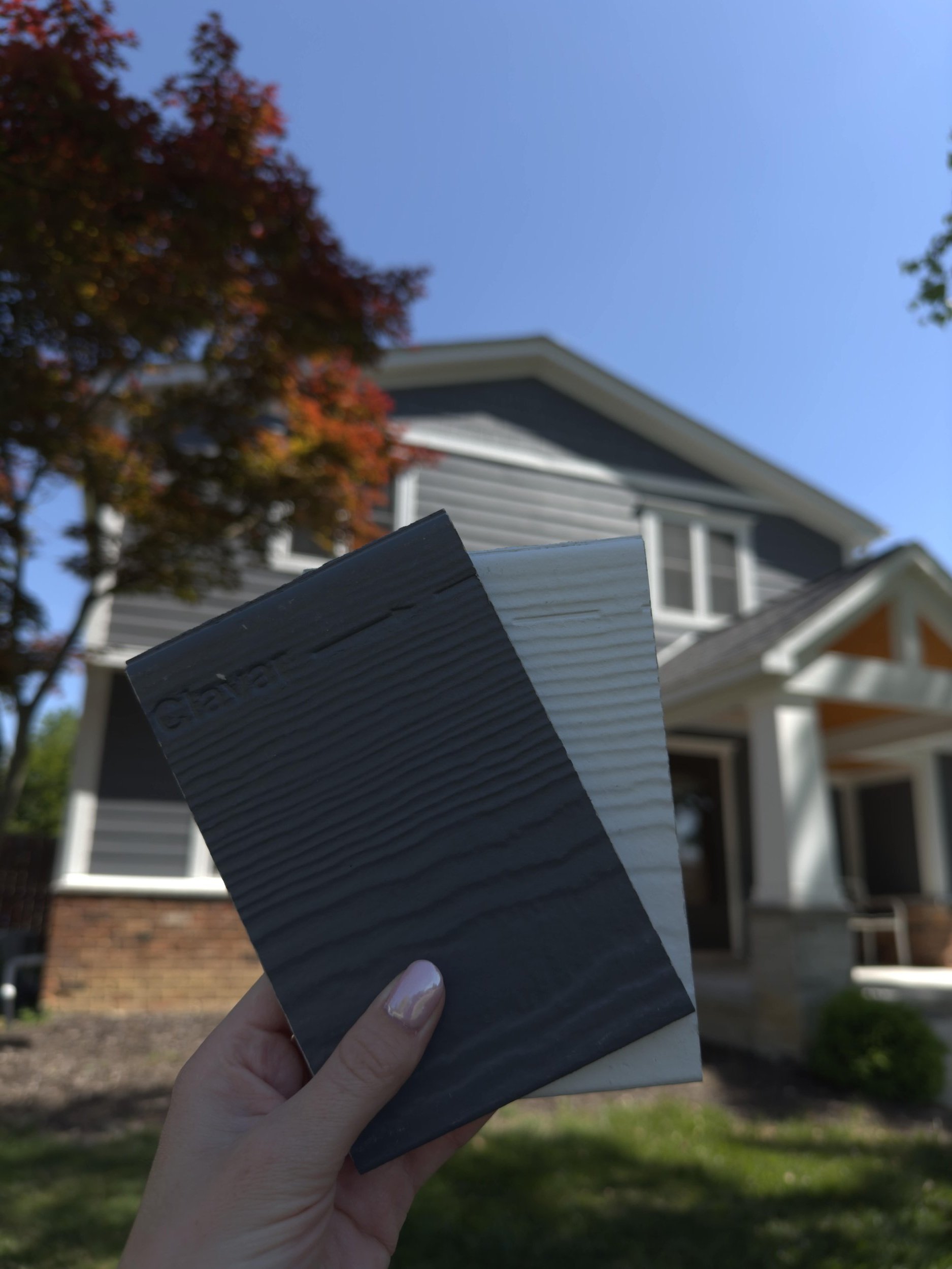 James Hardie fiber cement siding installed on Michigan home