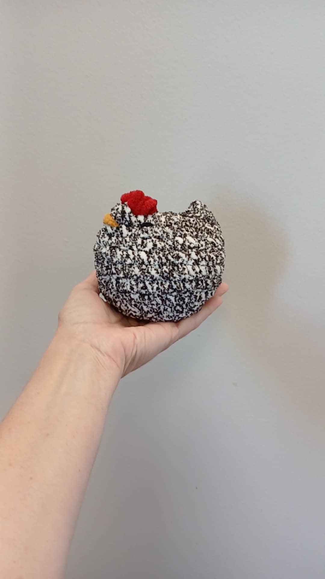 Black & White speckled Mable Chicken
