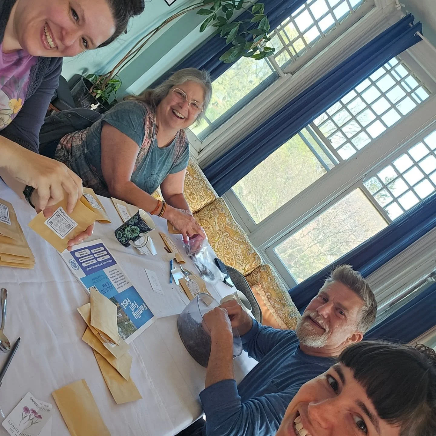 Had a great launch of our first event with our seed swap! Made lots of flower and herb seed packets to donate to @cincylibrary and @sovereign.soils.collective and we got to take plenty home! Excited to try growing zinnias this year! 

Thanks again @h