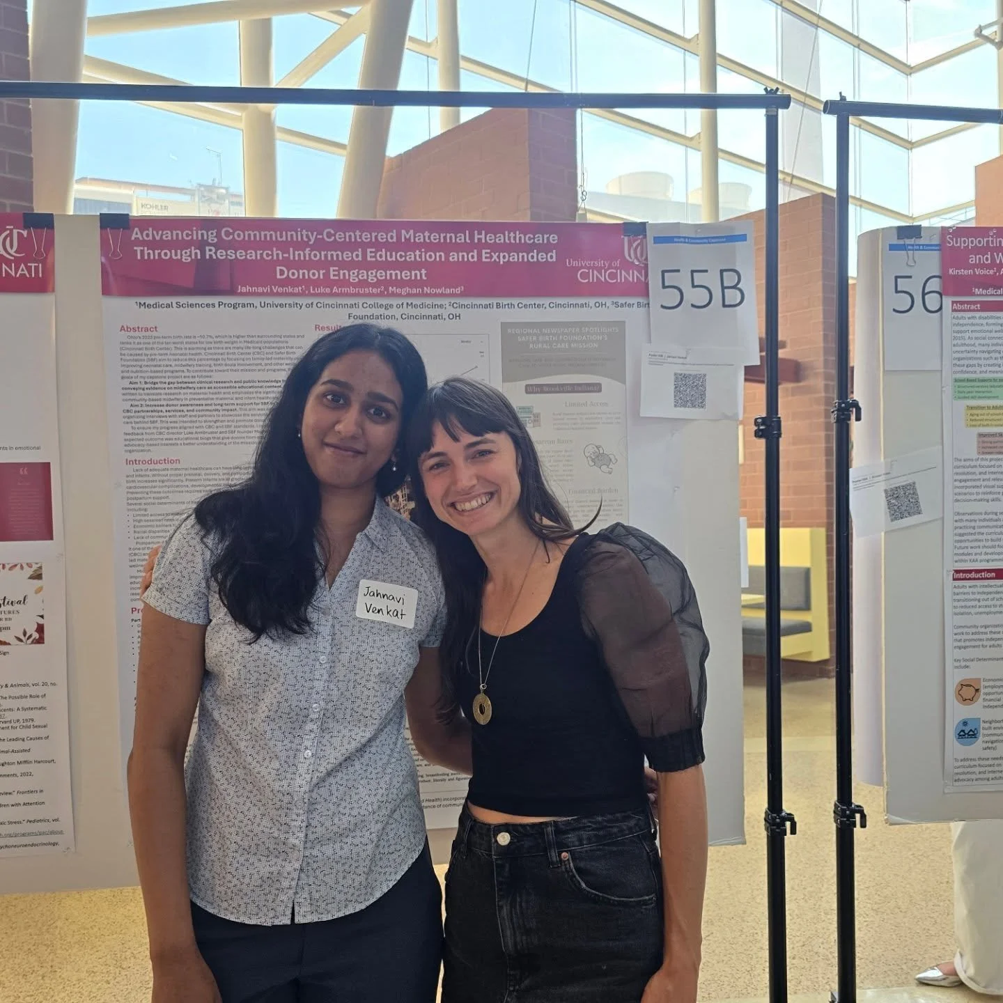 So proud of our UC intern @jahnavi.venkat on her presentation and grateful for the work she did to highlight the critical role midwives play in solving maternal and infant health disparities. 

#bearcat #bearcats #bearcatnation #bearcatpride
