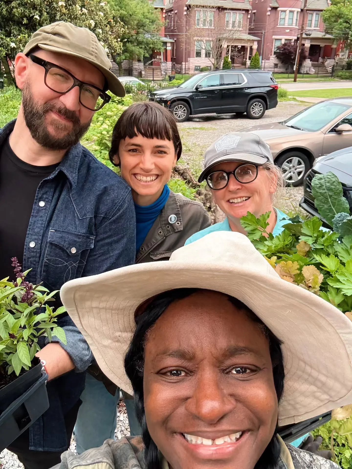 We had a great day in the garden Saturday prepping for our first week of CSA and Bellyful produce delivery this Thursday. Thanks @darkwoodfarmer for the plants donations! 

This year were grateful to @cincychildrens for providing us with a refrigerat