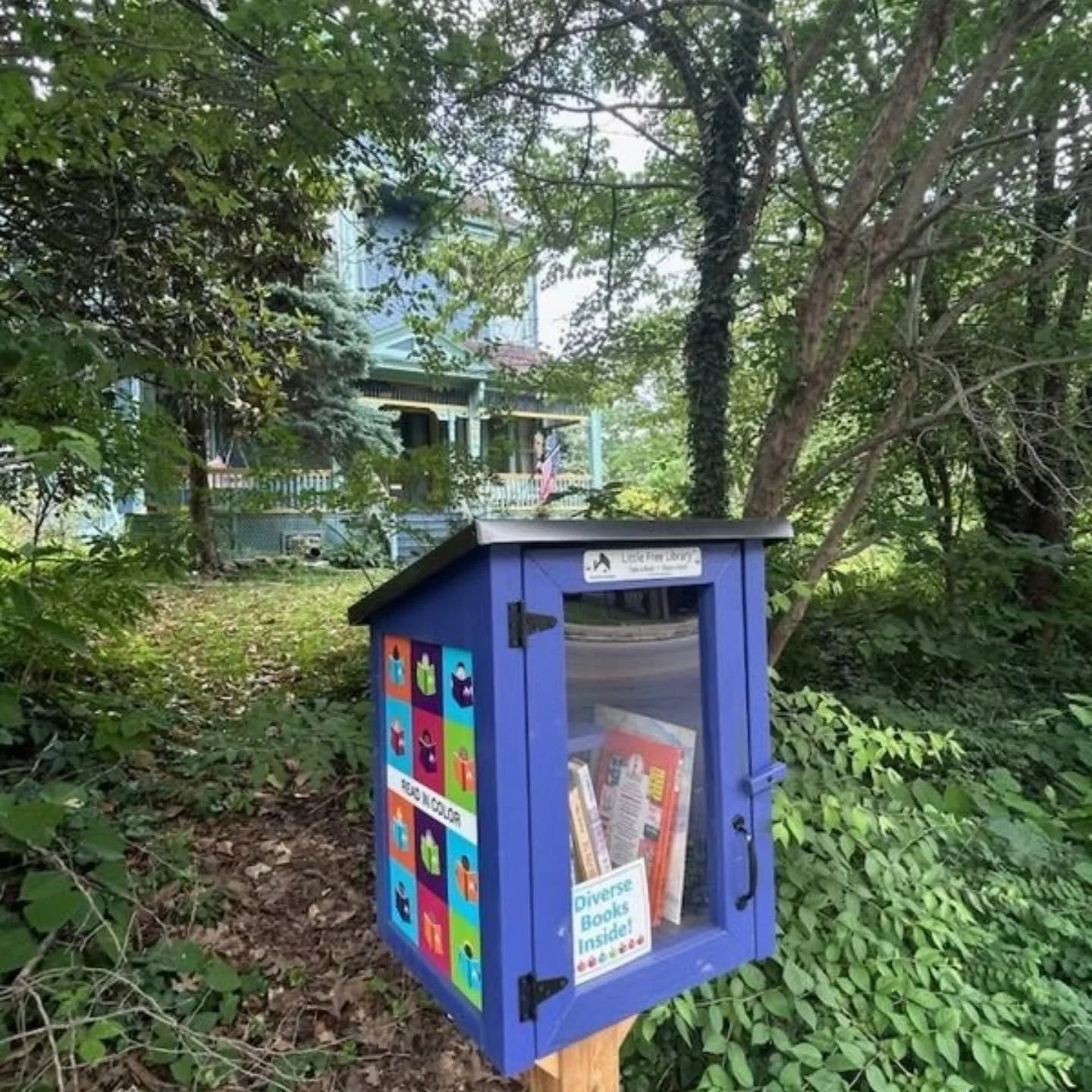 Come by and check out our library or community cut flower and maternal herb support gardens! 

#wearewalnuthills #littlefreelibrary #littlefreelibraryadventures #littlefreelibrarysteward #littlefreelibraries