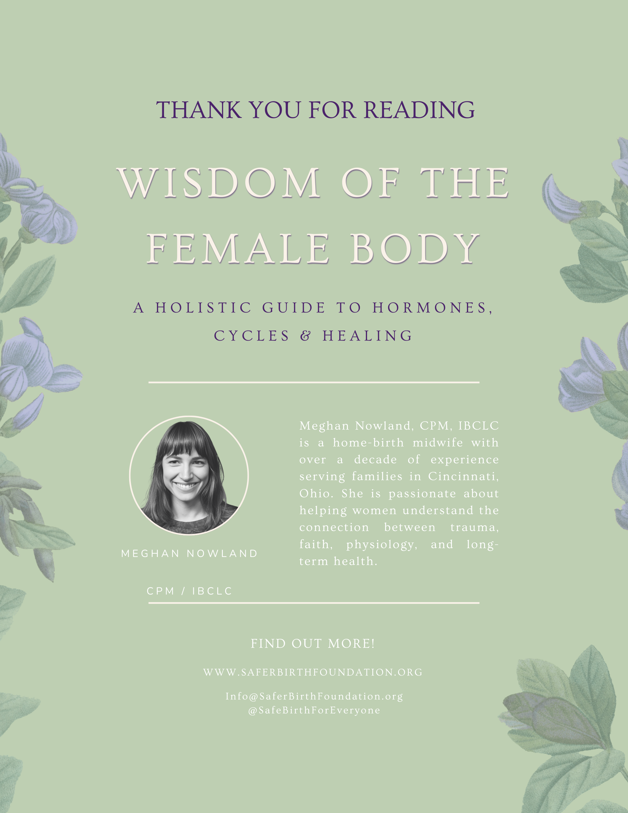 Wisdom of the Female Body: A Holistic Guide to Hormones, Cycles ...