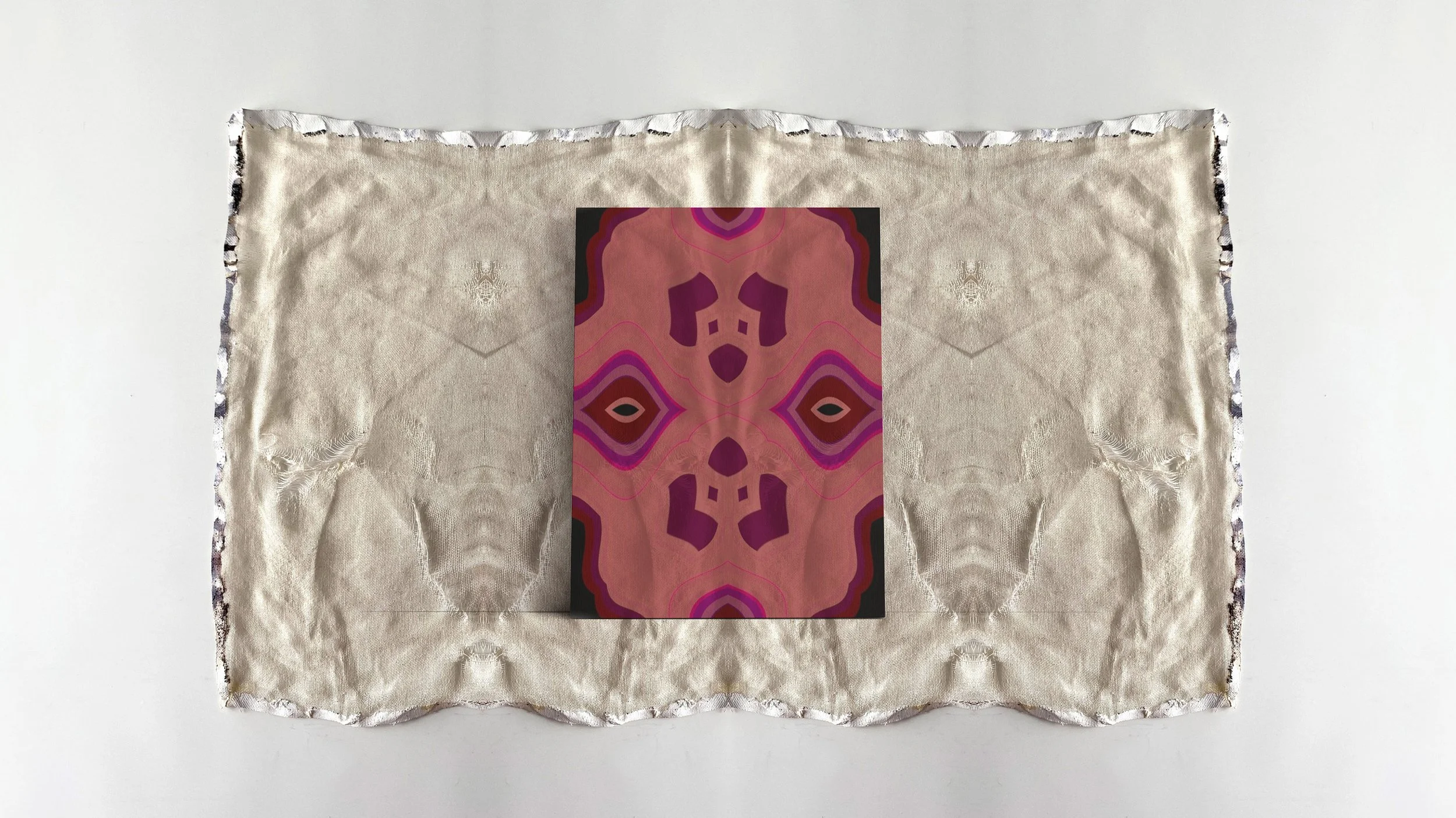 Mauve Moiré