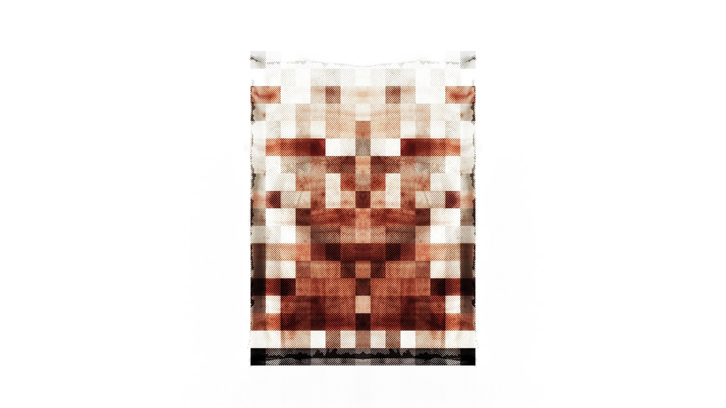 Maroon matrix pixel pump