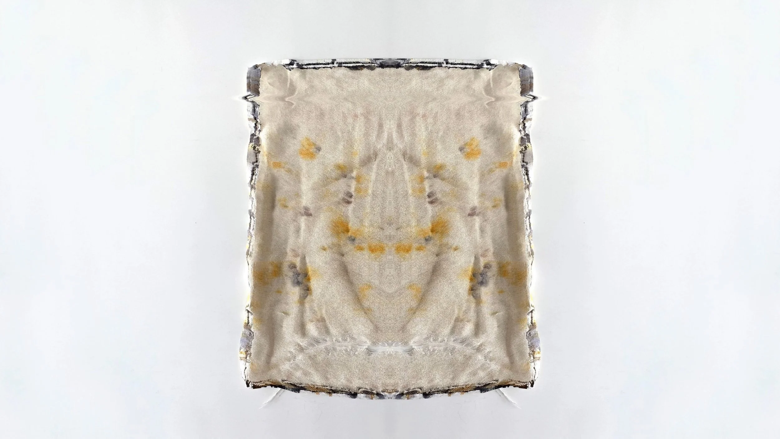 Raw stain scan with static