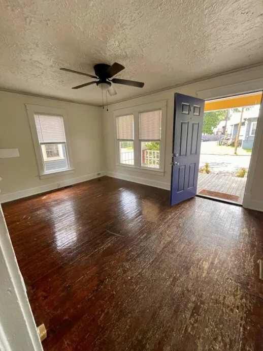 spacious living room