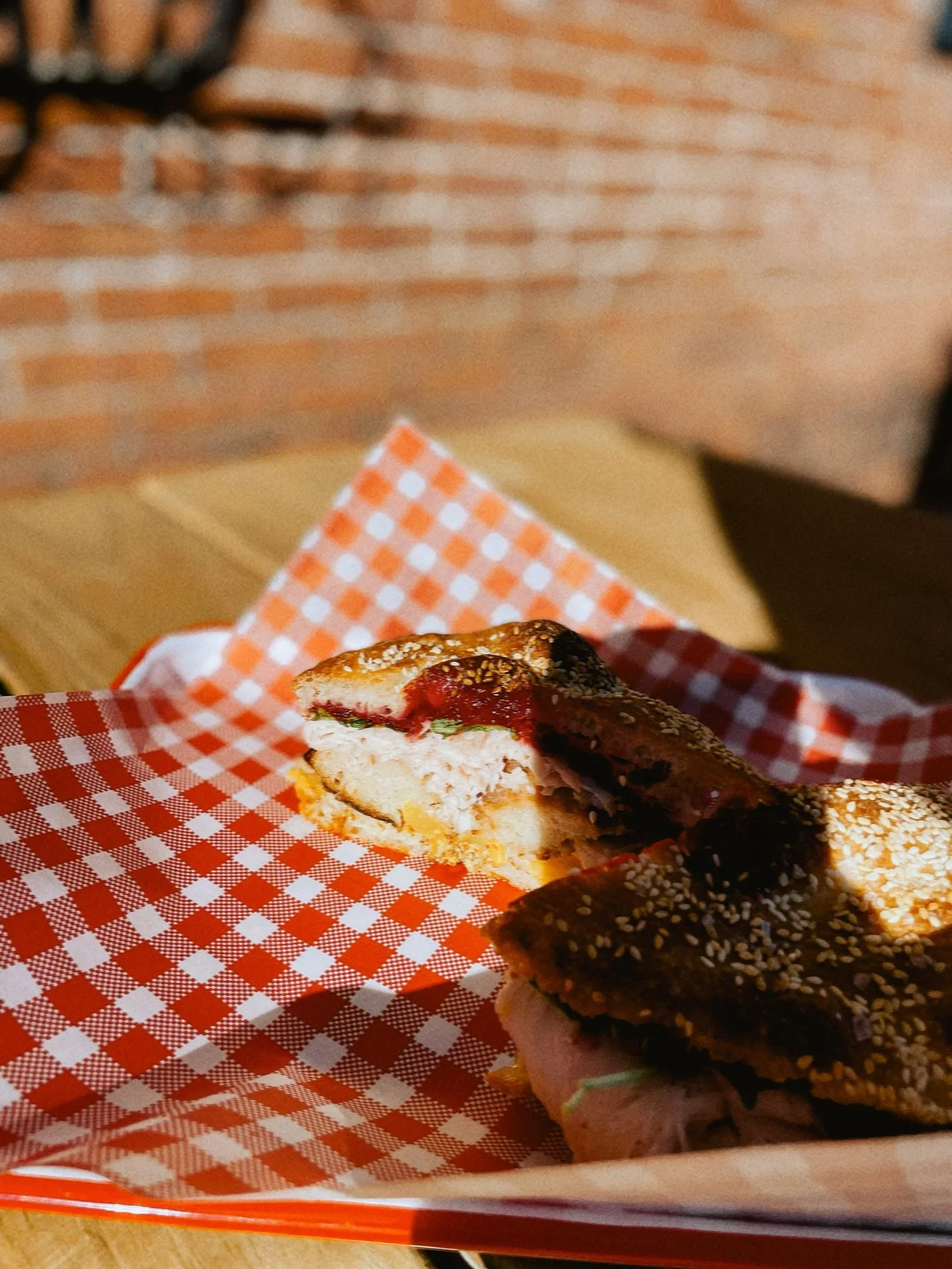 THANKSGIVING PREGAME 
Turkey, stuffing, gravy, roasted delicata, Dijon mustard, arugula + cranberry relish on focaccia.  Only at The Window, W-F, 8-3