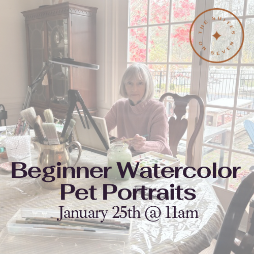 Beginner Watercolor class: Pet Portraits