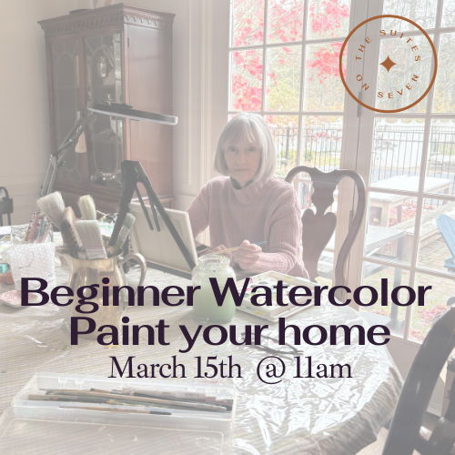 Beginner Art Class- Paint your home