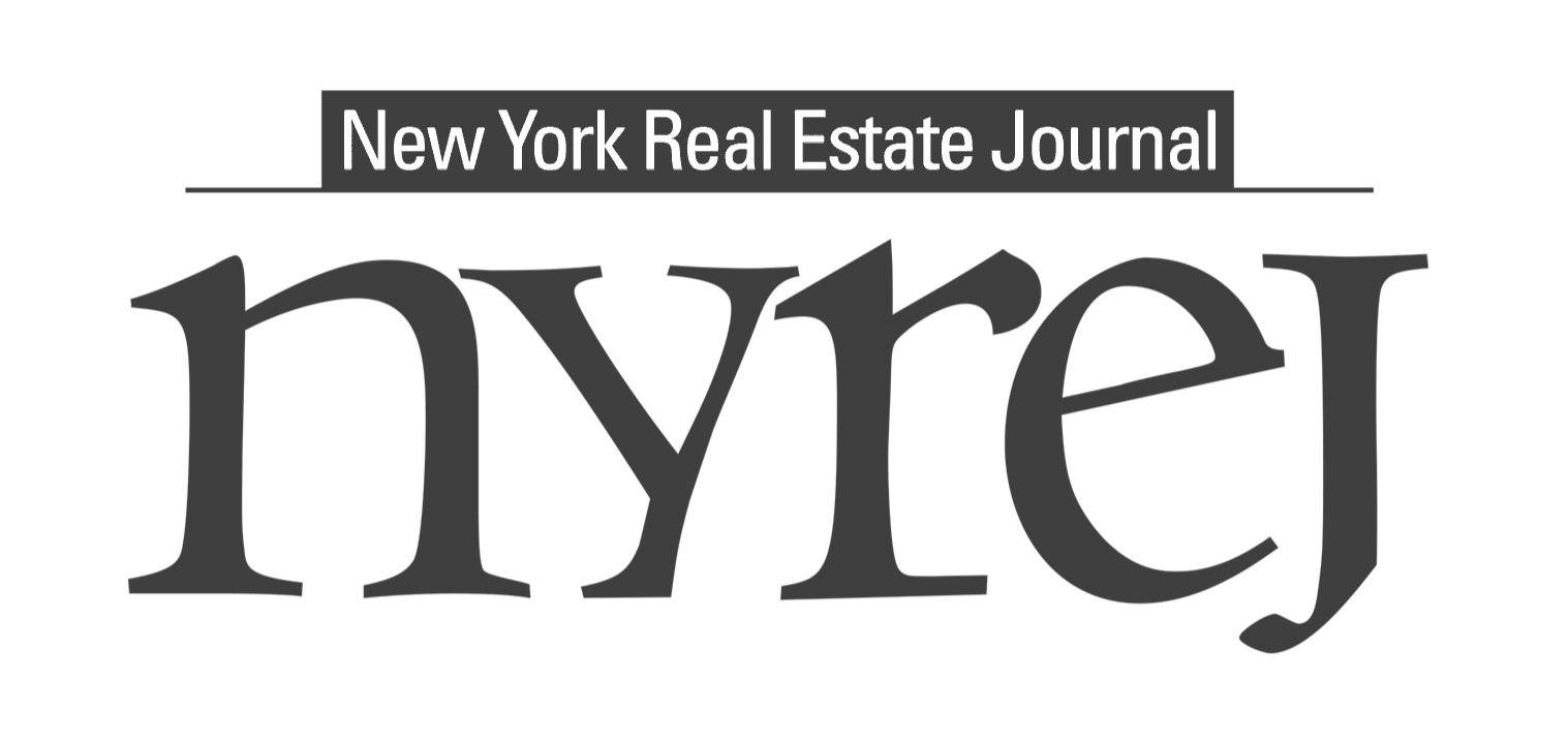 Logo of the New York Real Estate Journal featuring the text 'nyrej' in large font and 'New York Real Estate Journal' in smaller font above it.