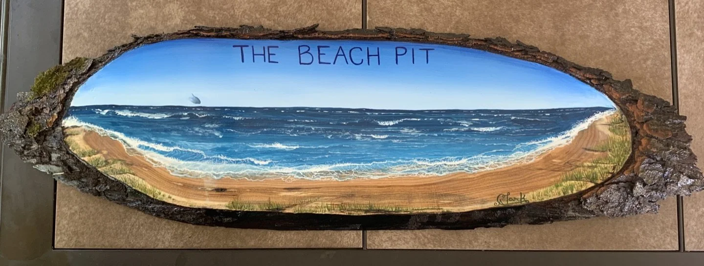 The Beach Pit by Clark Fine Art