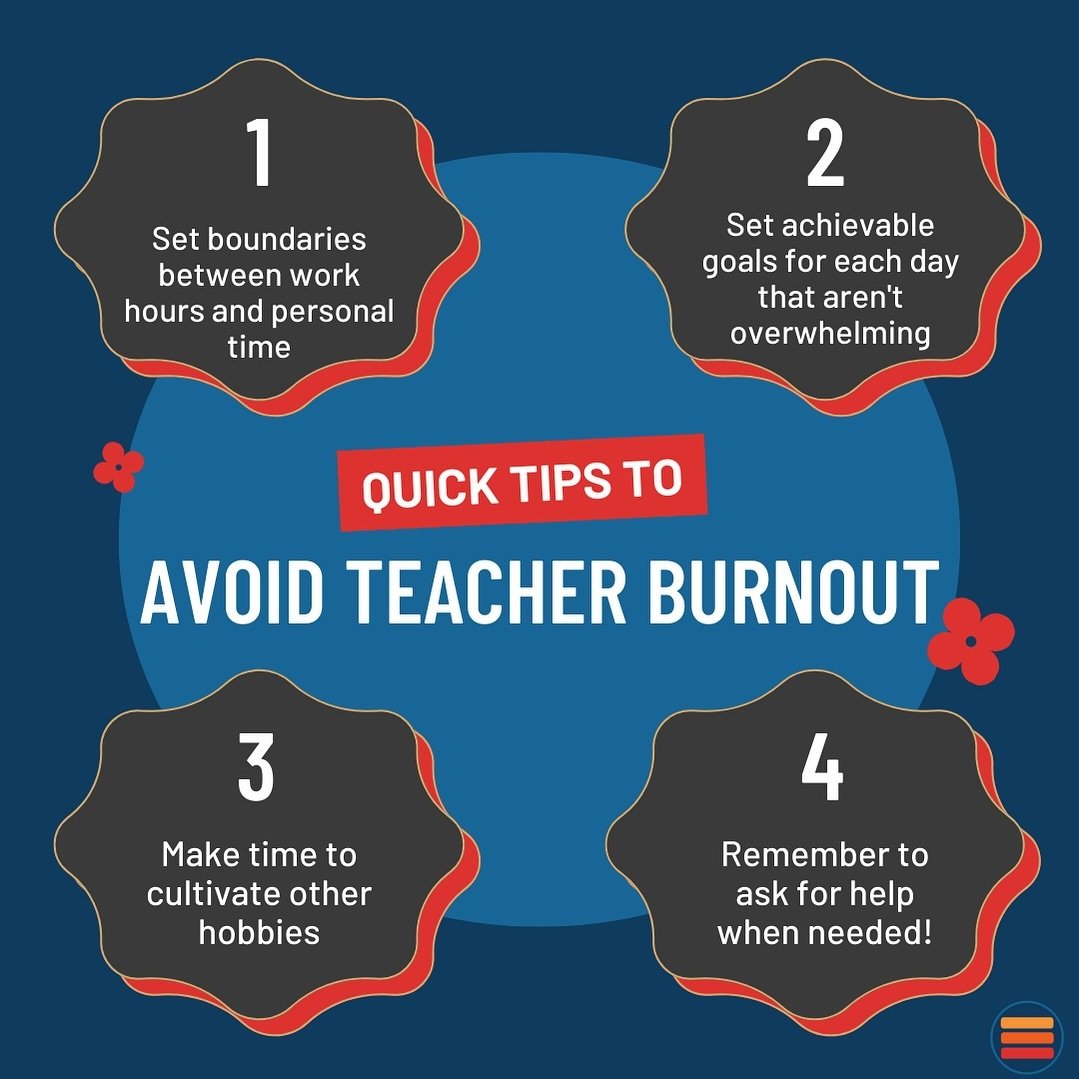 PART TWO on avoiding teacher burnout! 2️⃣

Did you catch last week&rsquo;s post where we asked for your thoughts on avoiding teacher burnout? If you haven&rsquo;t had a chance to share your insights yet, there&rsquo;s still time! ✍️

Meanwhile, let&r