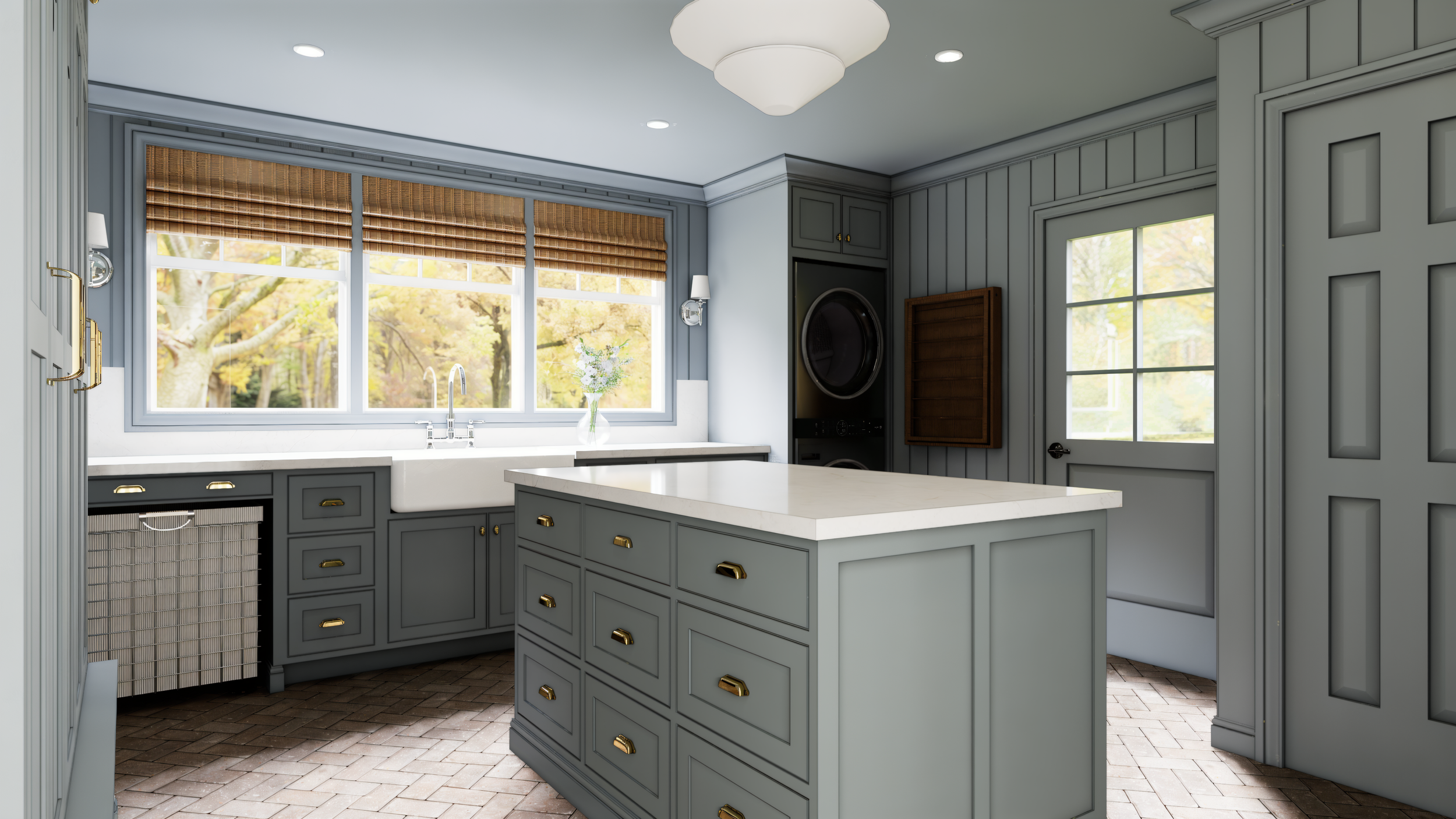 3D LAUNDRY / MUDROOM DESIGN