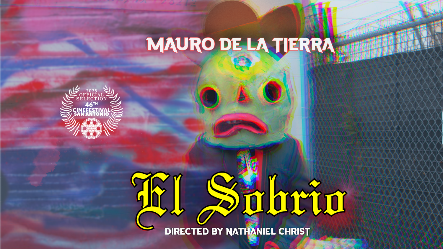Artist Mauro de la Tierra in the short documentary El Sobrio