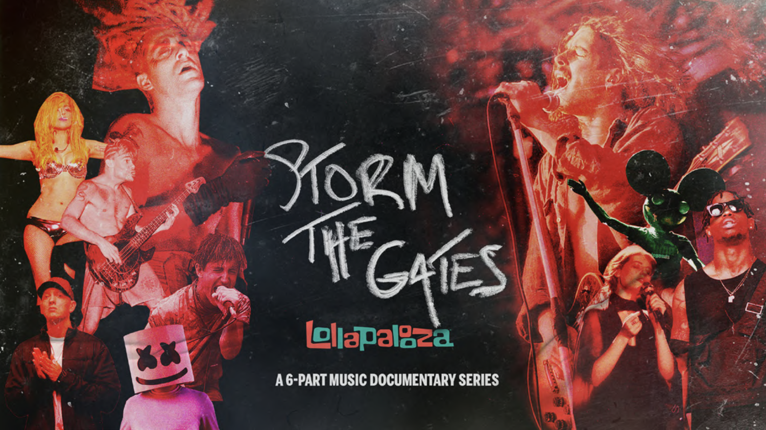 Lollapalooza Storm the Gates documentary series development artwork