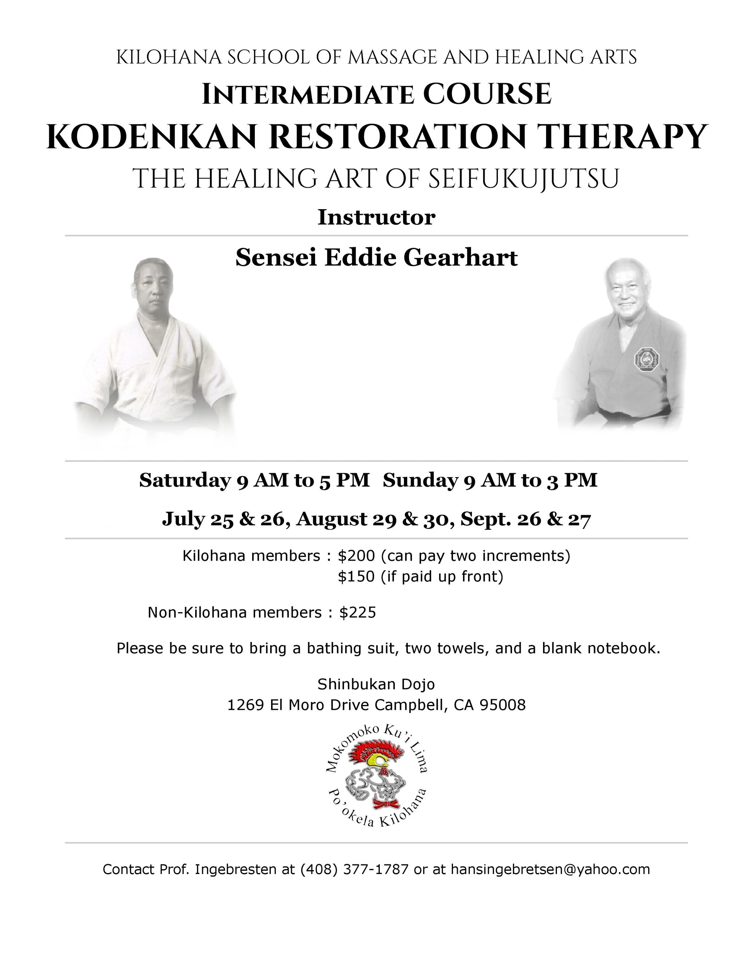 KILOHANA SCHOOL OF MASSAGE AND HEALING ARTS 