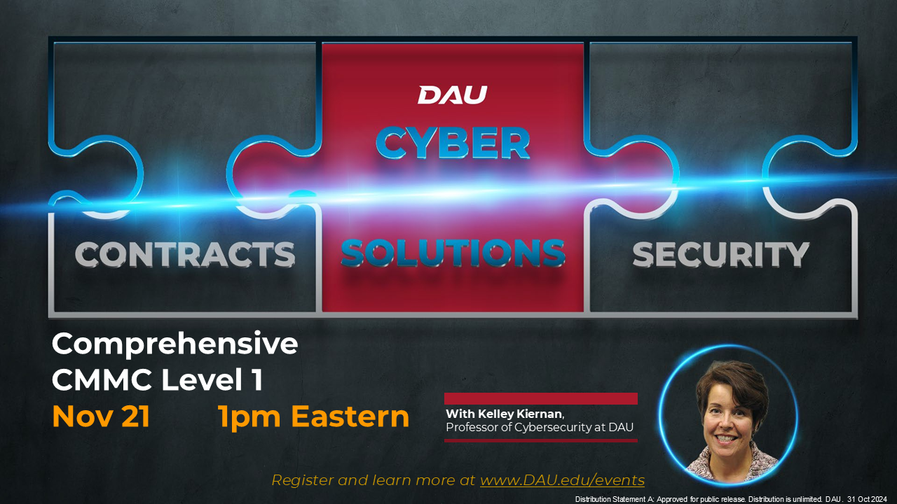 DAU Cyber Solutions – Comprehensive CMMC LEVEL 1
