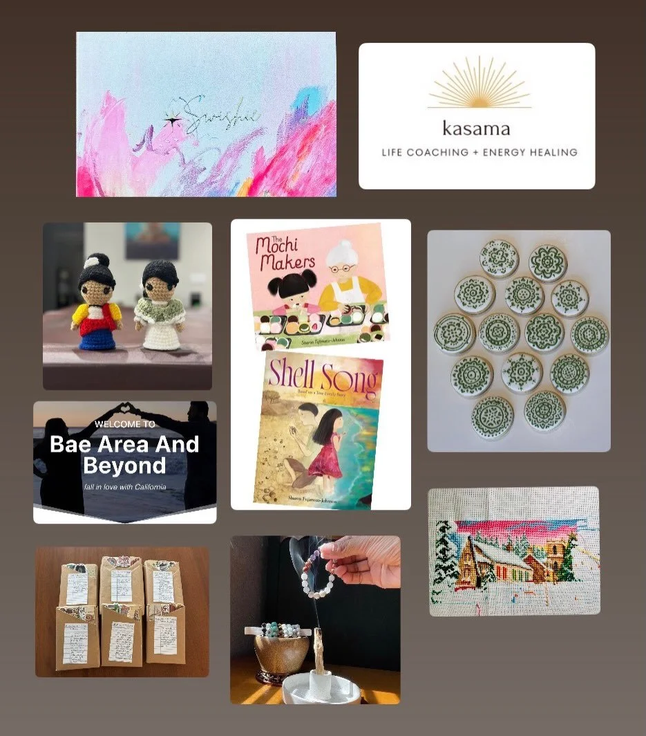 Work, Hustles, and Hobbies Show &amp; Tell Recap Part 1: At our first community circle, we shared our work, hustles, and hobbies. We had so much fun we forgot to take pictures during the event! So we are sharing information here about the participant