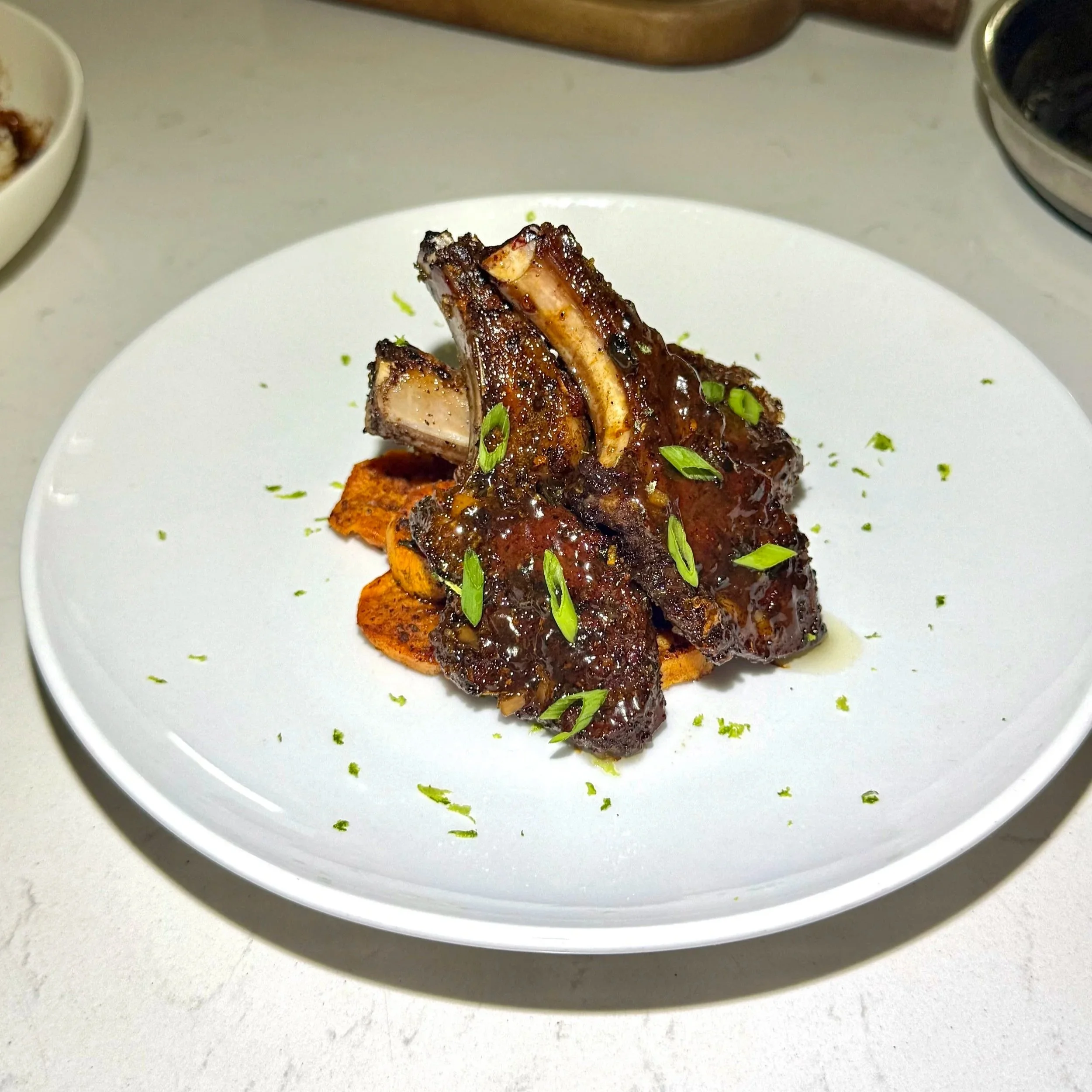 Honey-Ginger Scotch Bonnet Lamb Chops — HomeCookBlog