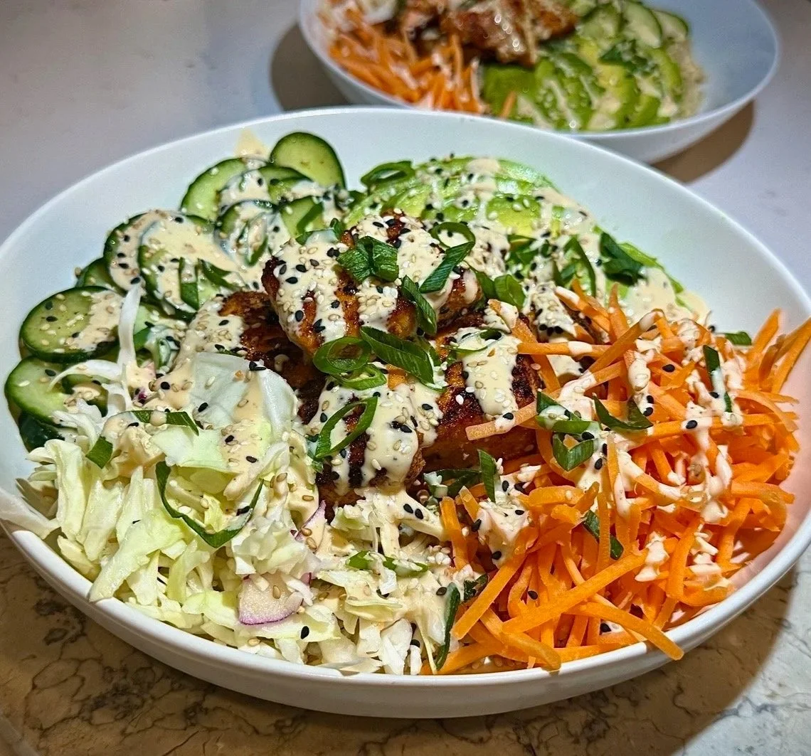 Spicy Mayo Salmon Rice Bowl (High-Protein Dinner in 20 Minutes)