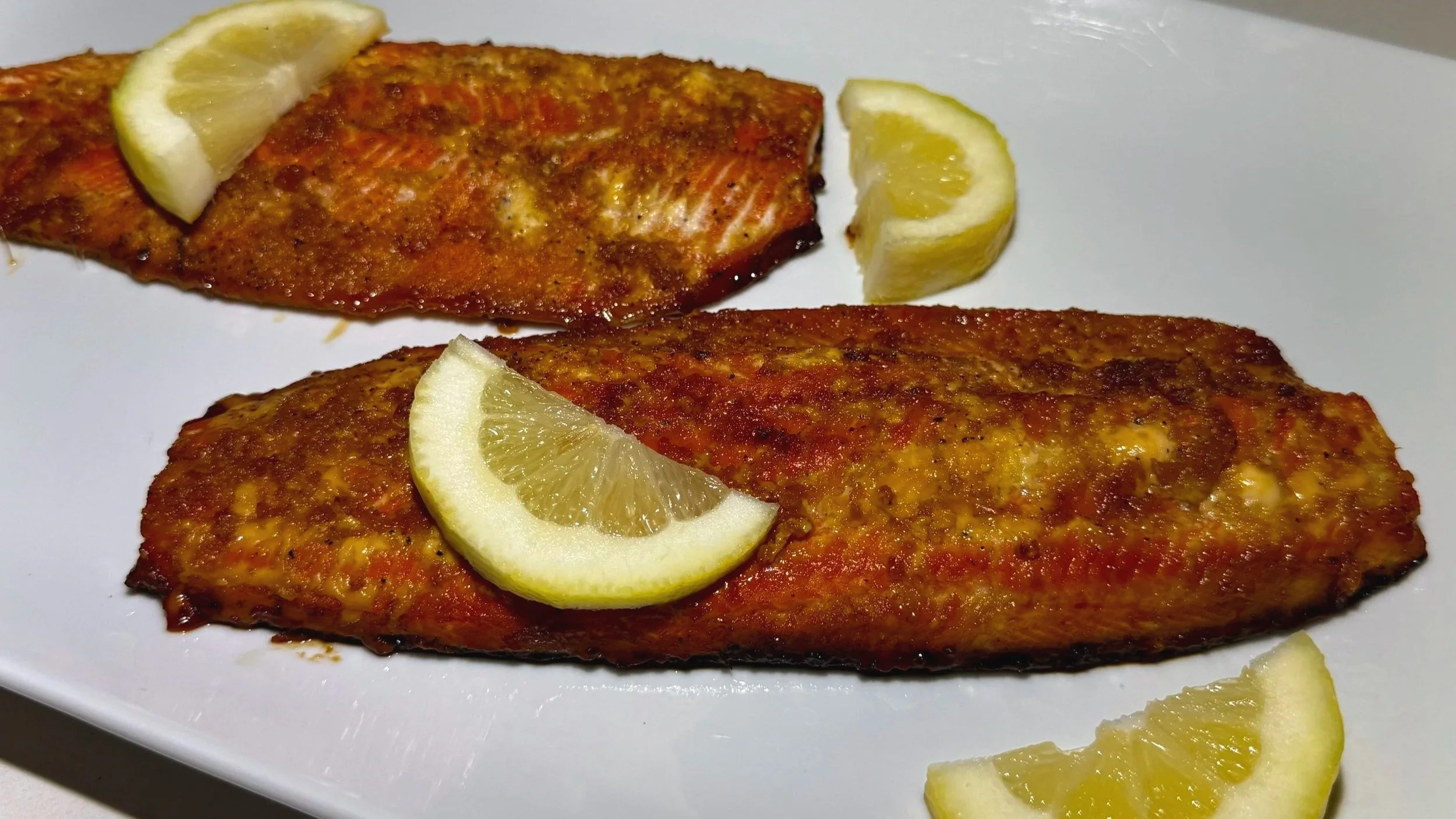 Maple Soy Baked Salmon