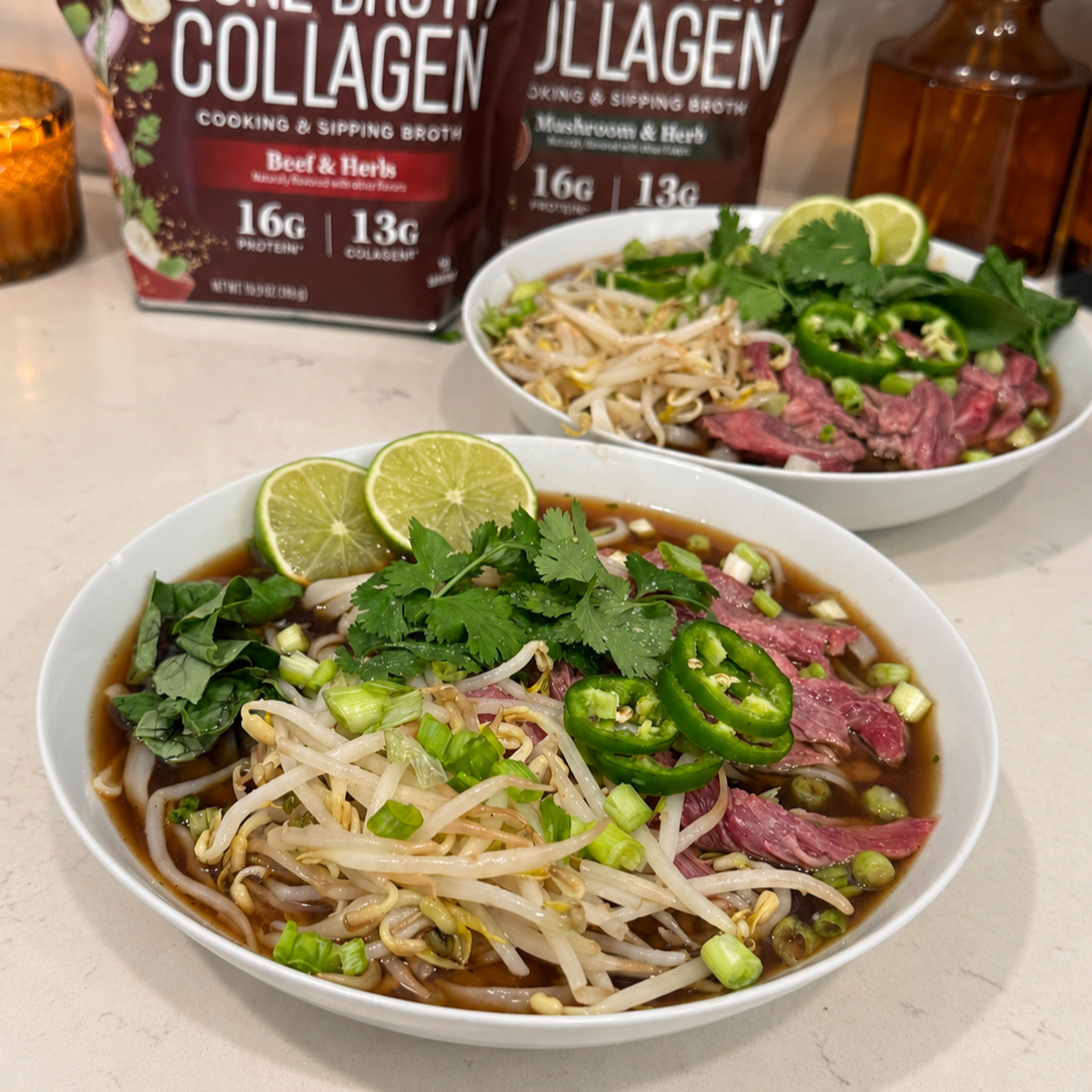 Easy Bone Broth Beef Pho