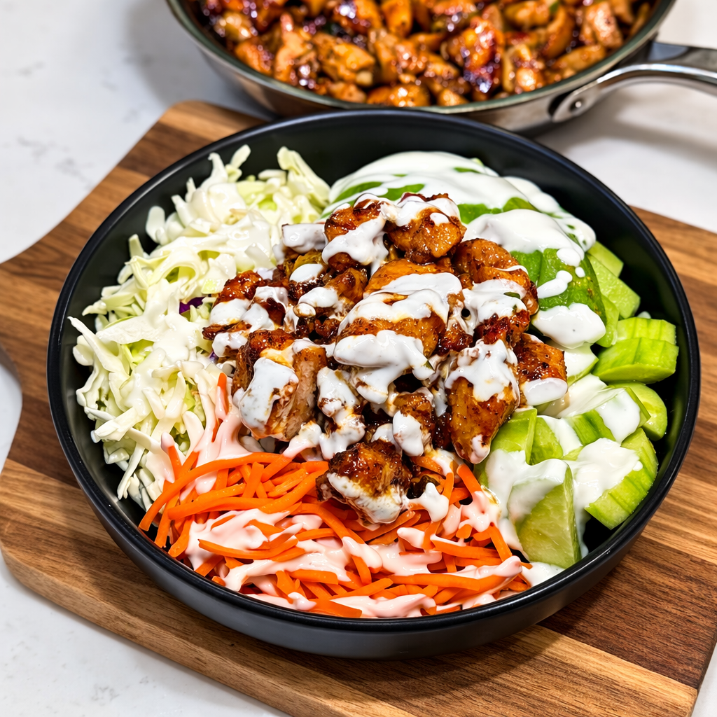 Chili Honey Chicken Bowls