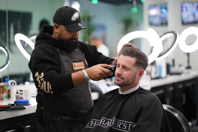 the barbers den