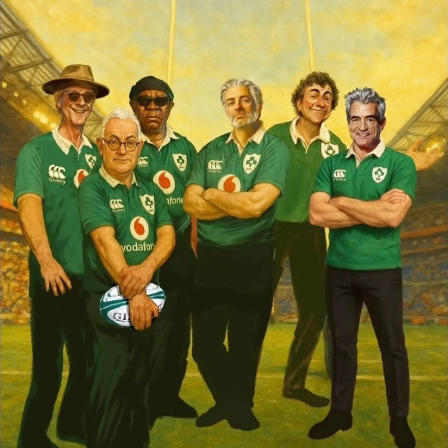 Celebrate Ireland's rugby match against All Blacks this Saturday at our very own Chicago Journeyman  Plumber's Union Hall! 🍀☘️

Featuring One for the Ditch with special guest Dermot Mulroney!

Also performing will be Whiskey First, Shannon Rovers, a