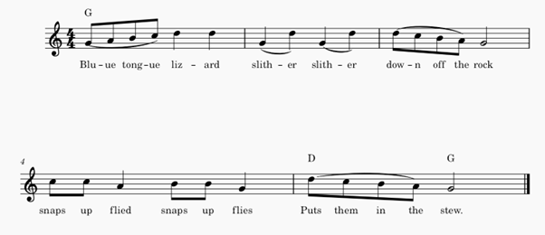Wombat Stew — Early Reading and Music