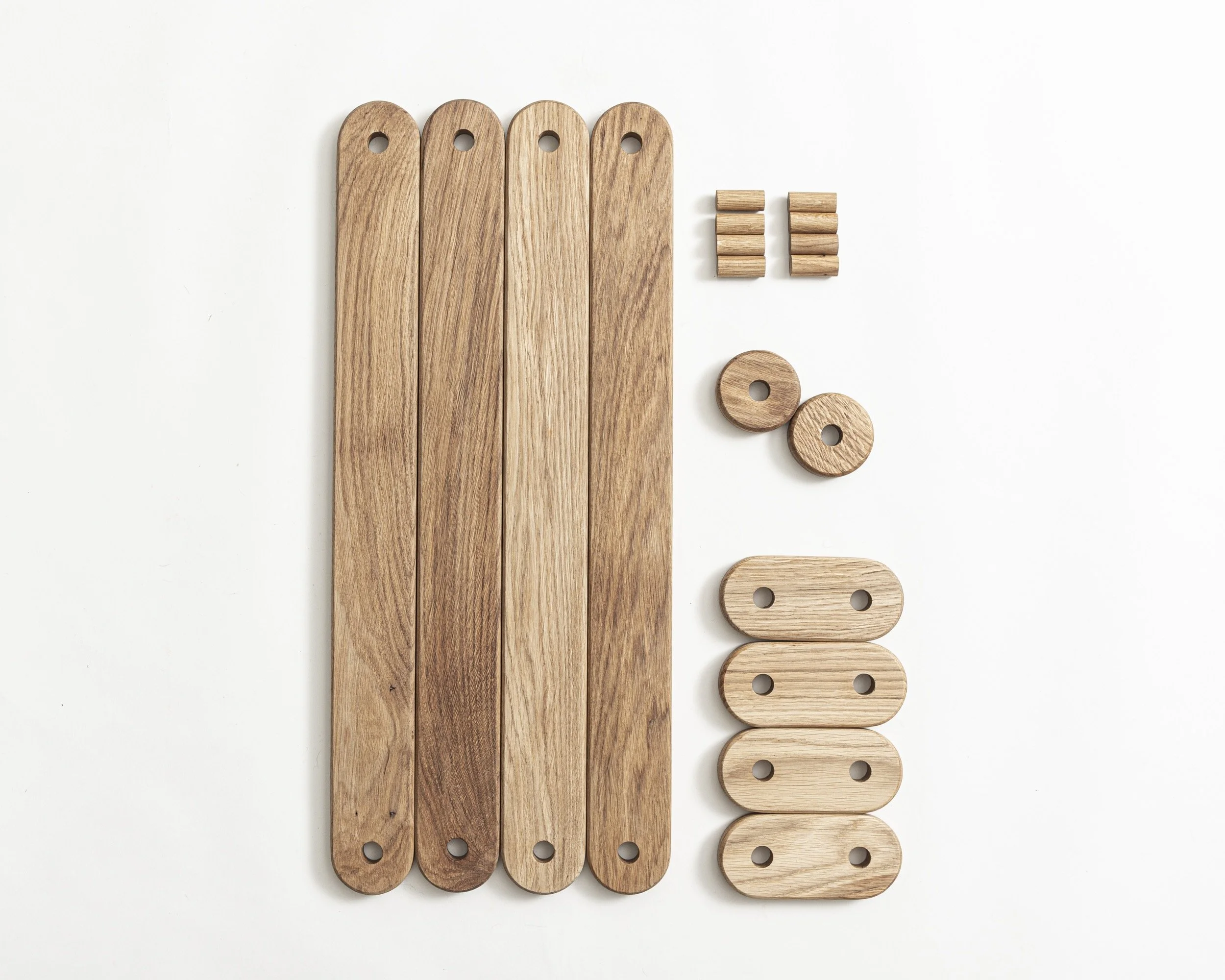 Balance beam sets. Designed & handcrafted for children to help them developing balance and motor coordination skills, strengthening their body and muscles in a creative and playful context.