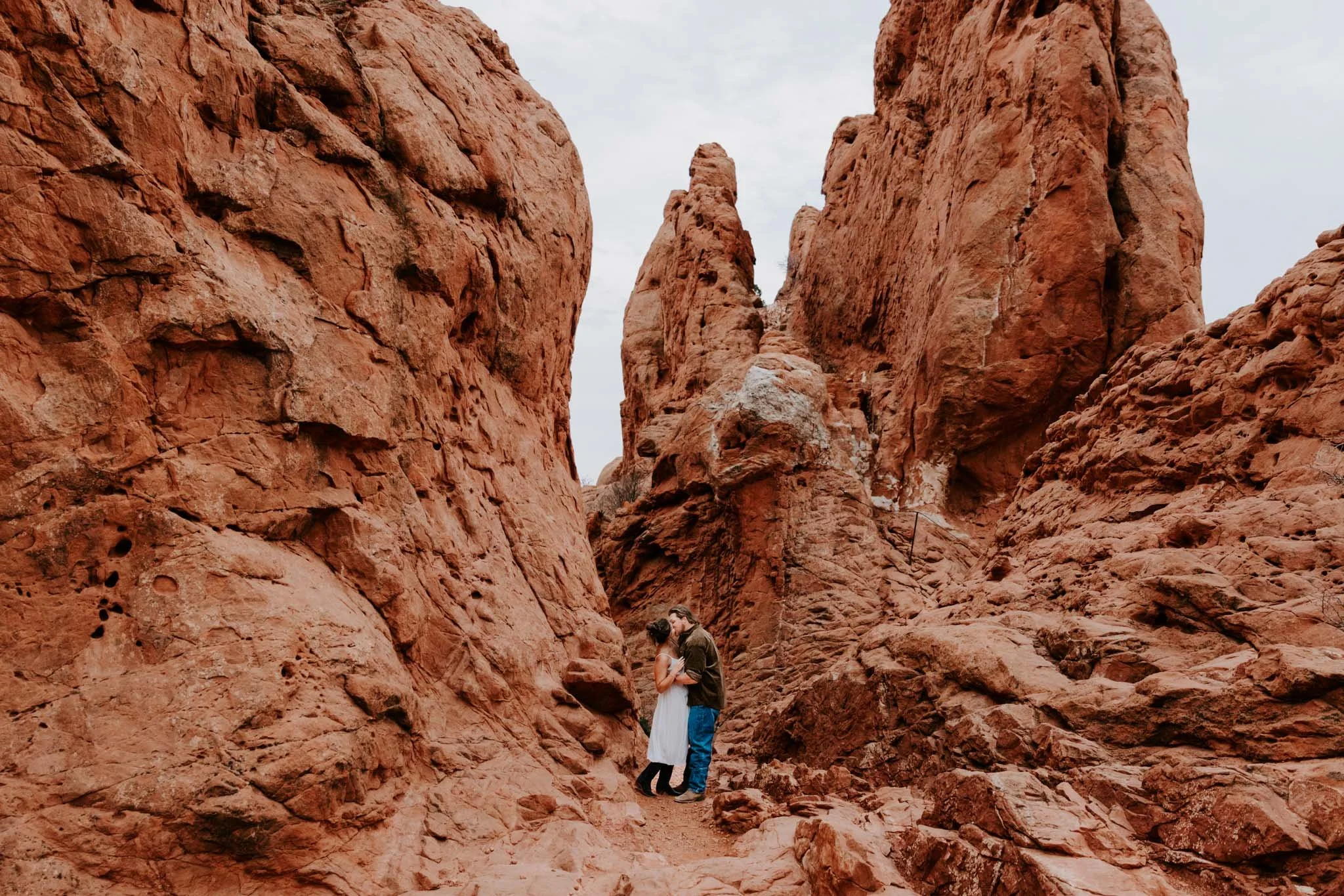 Engagement session in Colorado Springs, garden of the gods