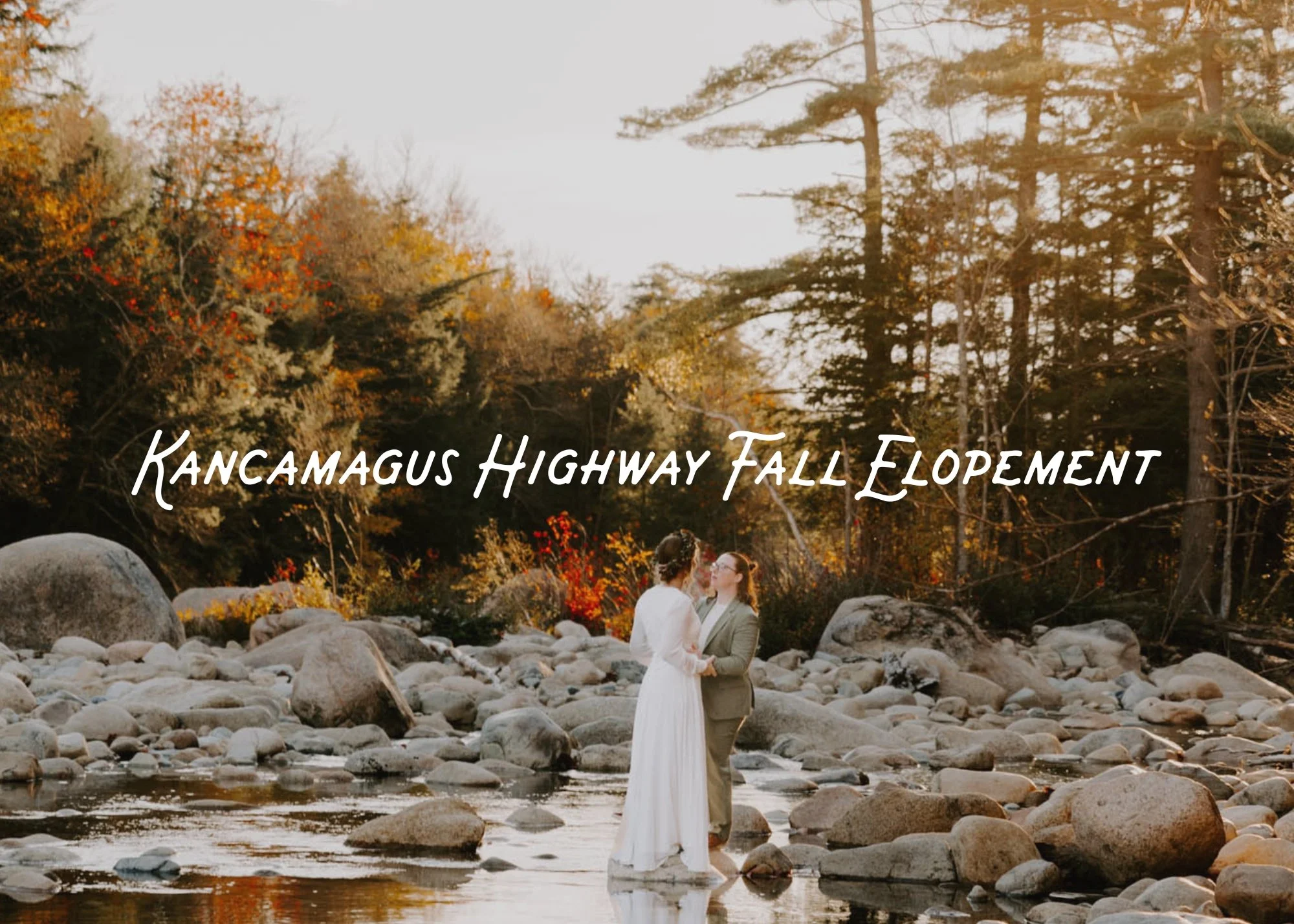 Kancamagus Highway Elopement
