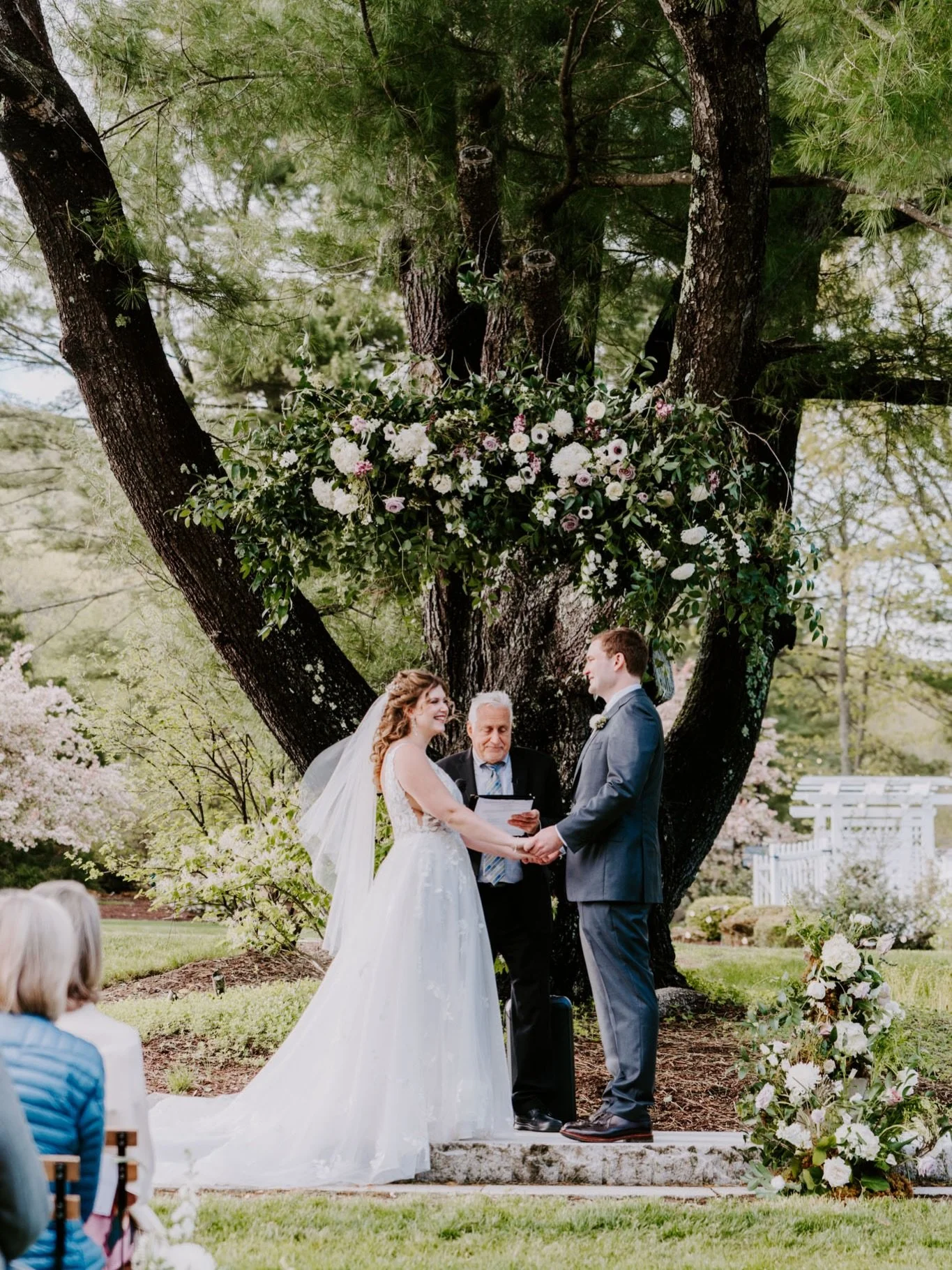 Spring is almost here and right around this time last year H&amp;C were putting their finishing touches on planning their beautiful intimate garden wedding. It was a direct reflection of who they are with their favorite wines from around the world, f